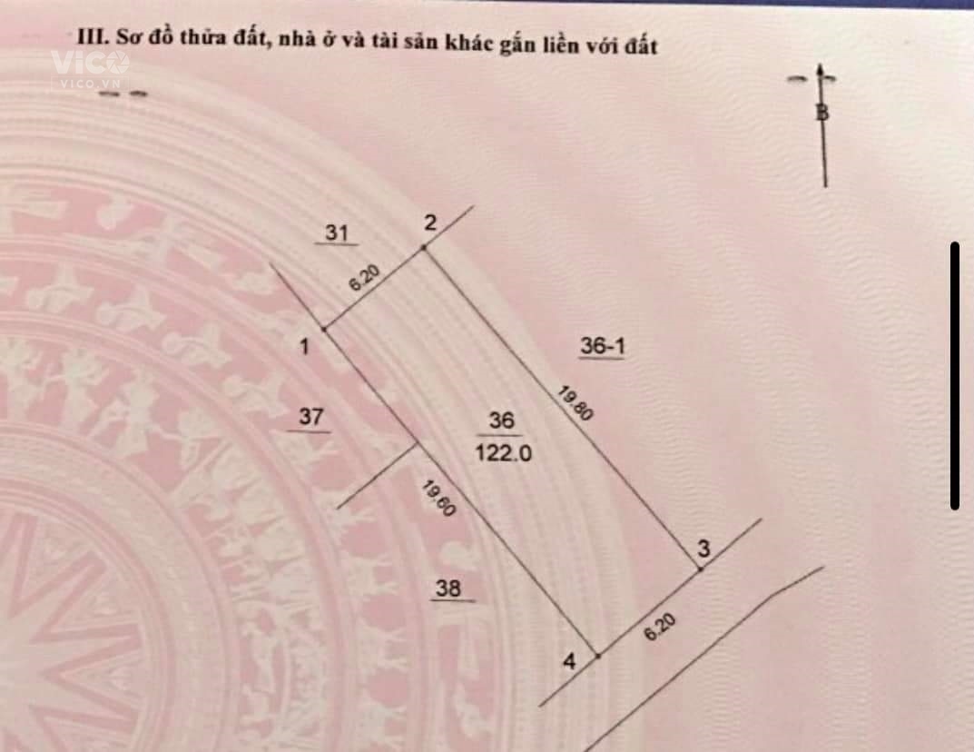 Bán đất phó Tư Đình Q.Long Biên Đầu tư chia lô ngõ thông ô tô chạy vòng quanh