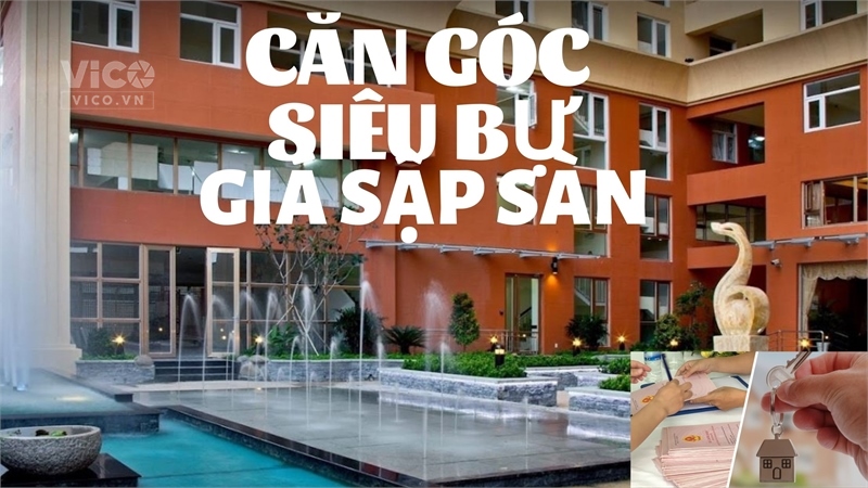 Bán Căn Hộ CC Hoàng Kim , căn góc Siêu Bự , Giá Sập Sàn