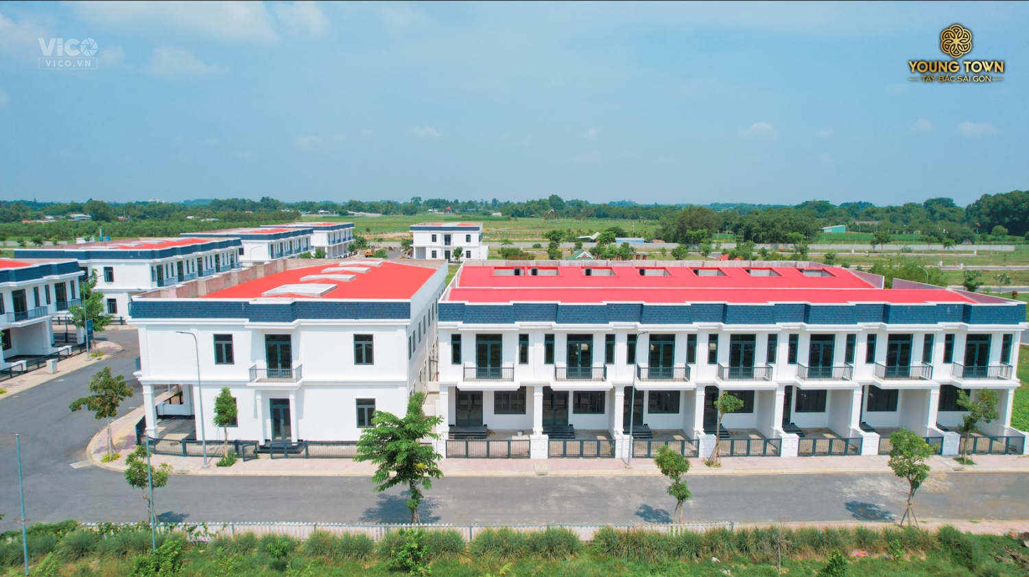 nhà phố liền kề tại young town tây bắc sài gòn