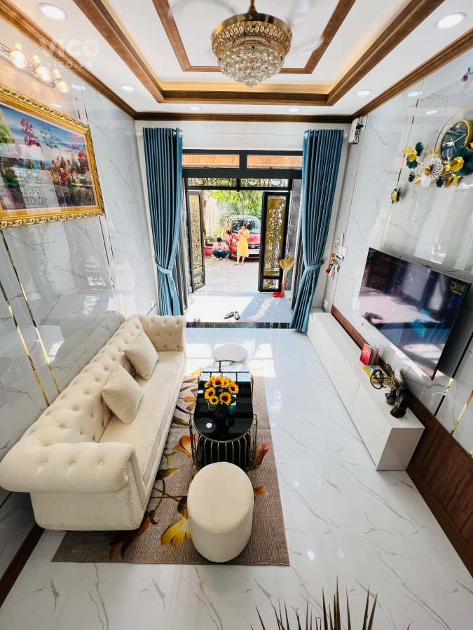 Mua nhà TẶNG nội thất Nhà lô góc HXH P.12 Gò vấp Giá 4.3TỶ