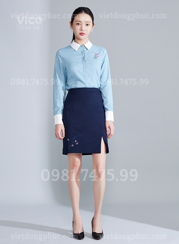 Nhận may sơ mi nữ công sở nhiều mẫu đẹp, kiều dáng thời trang