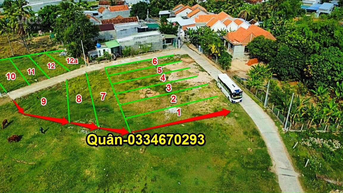 5 suất ngoại giao đất nền sổ đỏ Vạn Giã khu Bắc Vân Phong
