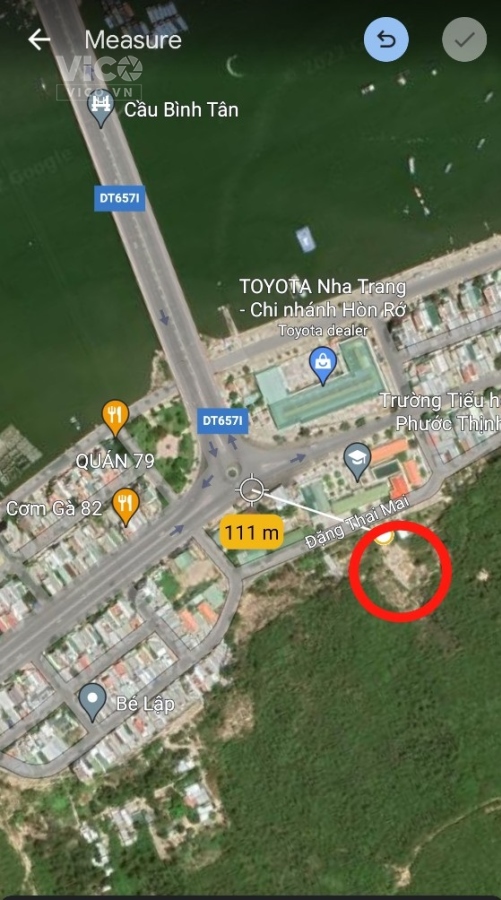 ĐẤT RỪNG MẶT PHỐ 1764m2 mở quán cafe sinh thái Tp Nha Trang