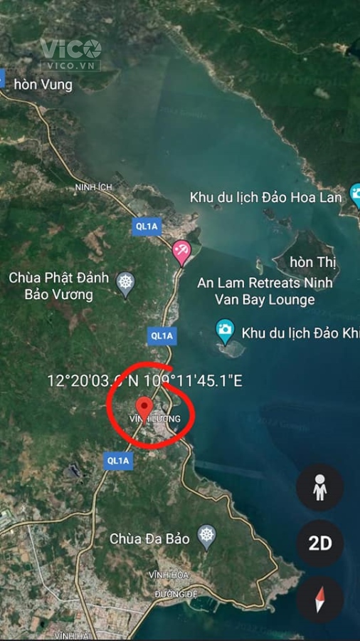 Cần bán 110m2 đất ven biển Nha Trang, đường ôtô rộng gần QL1