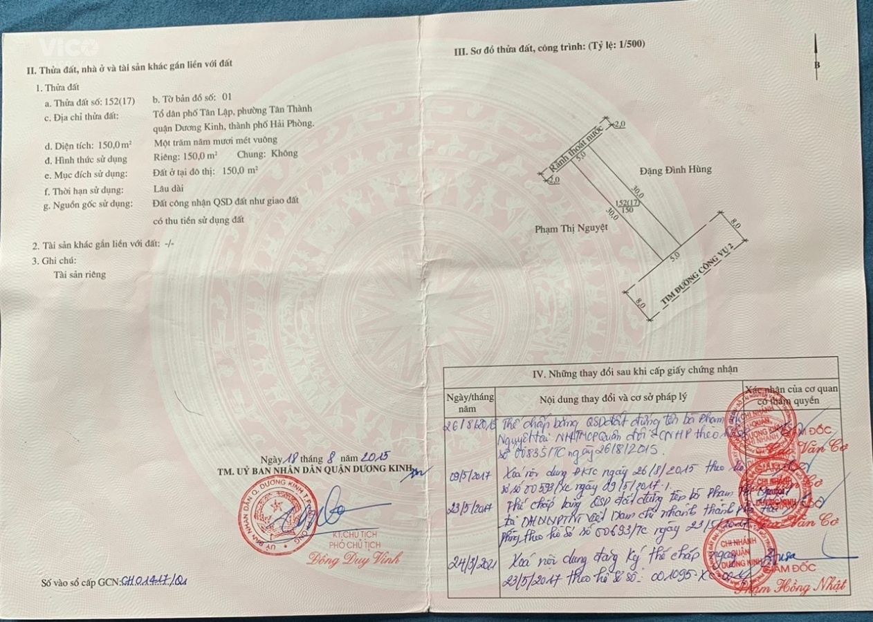 Lô đất tuyến 2 Phạm Văn Đồng 150m2 Mạc Phúc Tư, Tân Thành, Dương Kinh LH 0349.053.499