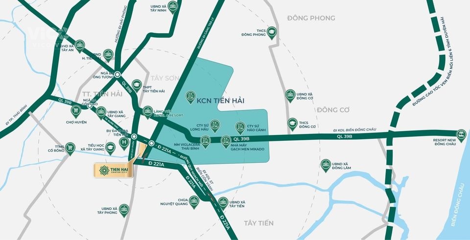 Đầu tư đất nền theo Khu kinh tế ven biển số 1 Thái Bình