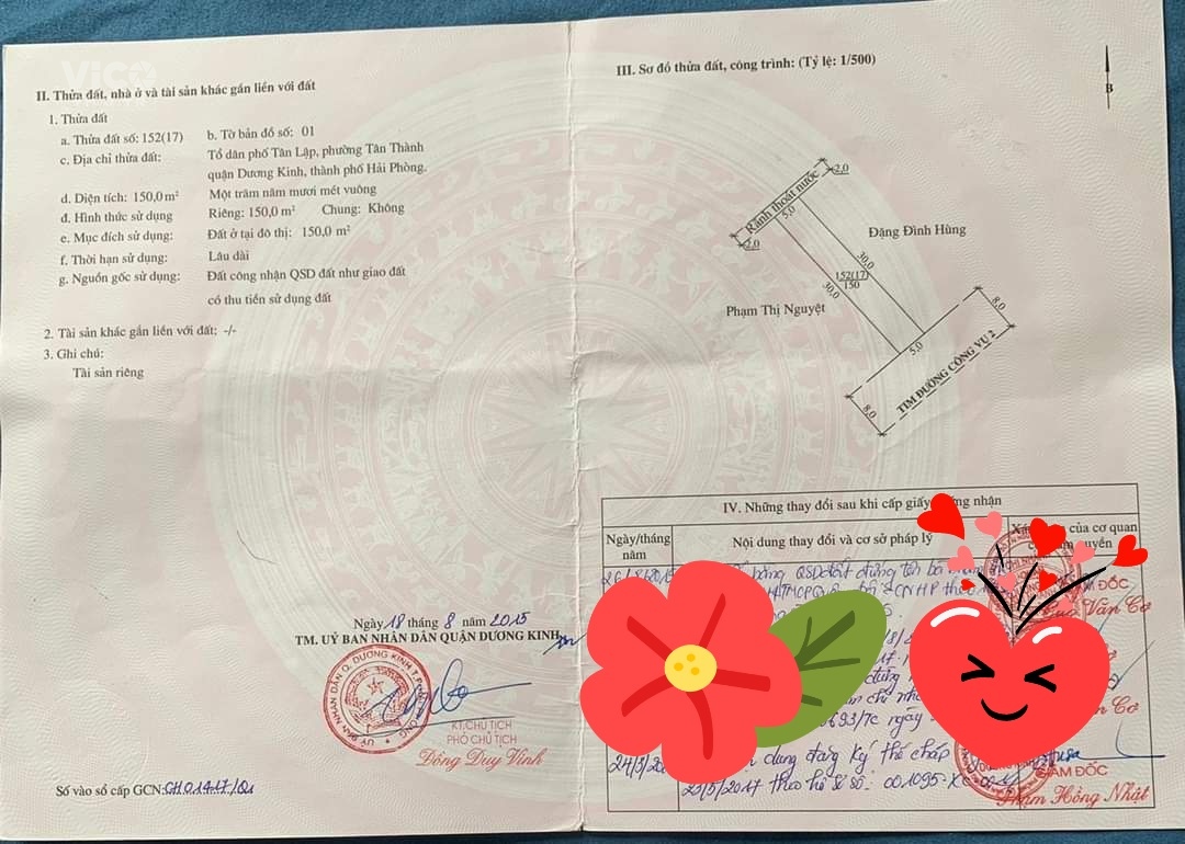 150m2 mặt đường Mạc Phúc Tư, Tân Thành, Dương Kinh