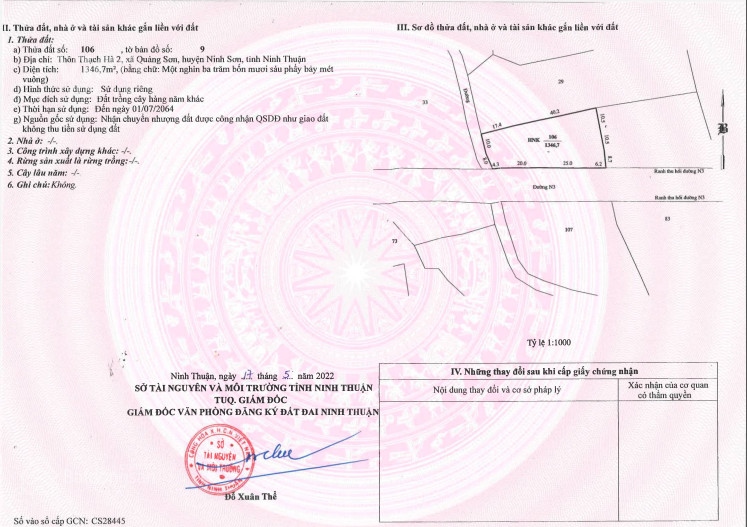 Trở thành nhà đầu tư tiên phong tại Ninh Sơn, Ninh Thuận với lô đất siêu chiến lược, DT 1.3 sào