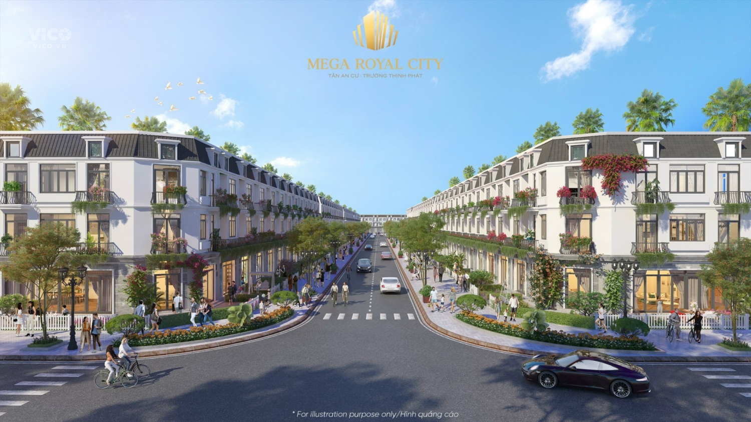NHẬN BOOKING MỞ BÁN ĐỢT 2 DỰ ÁN MEGA ROYAL CITY ĐỒNG XOÀI, BÌNH PHƯỚC