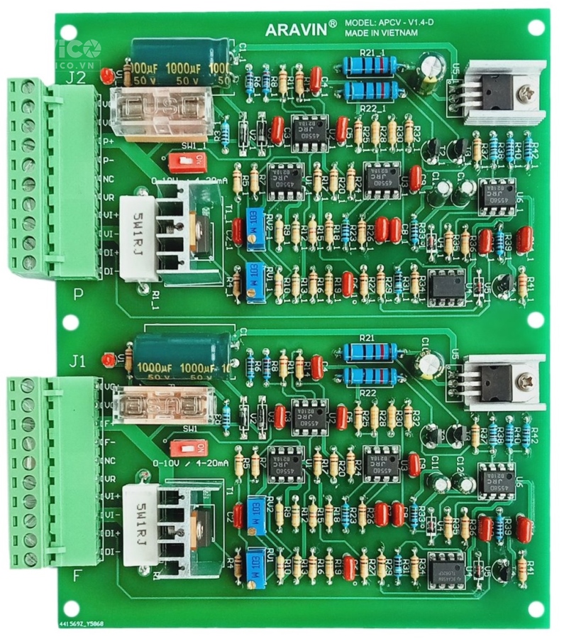 Bo mạch điều khiển van tỉ lệ APCVV1.4D