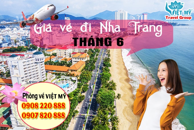 Giá vé máy bay đi Nha Trang tháng 6