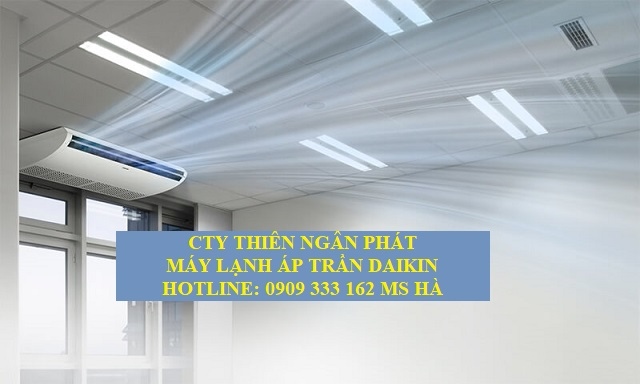 May lanh am tran Cassette Daikin Inverter 29.000BTU 1 Chiều