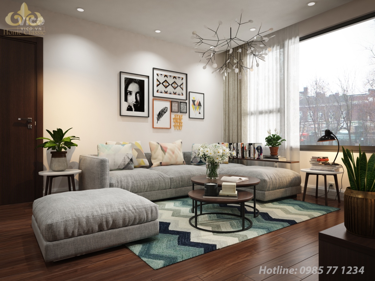 Thiết kế nội thất chung cư Eco Green