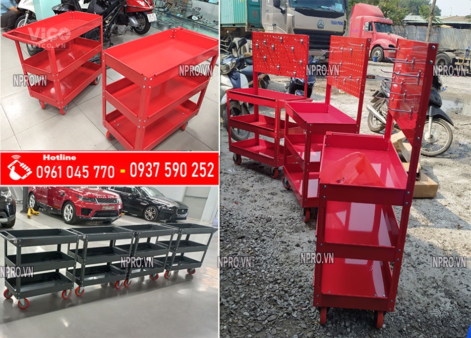 Tủ đồ nghề 3 ngăn 2 kéo 1 ngăn 2 cánh