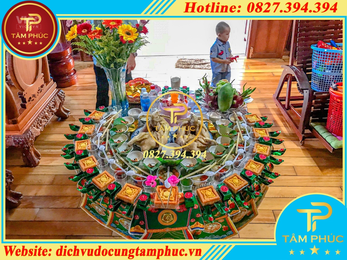 hoa đồng tiền trong lễ đầy tháng