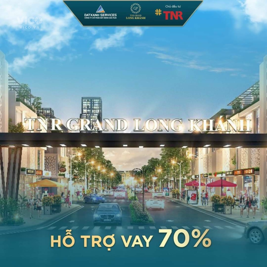 Đất Nền đồng nai Dự Án TNR Grand Long Khánh Pháp Lý An toàn Lô 100m2 Giá hợp lý