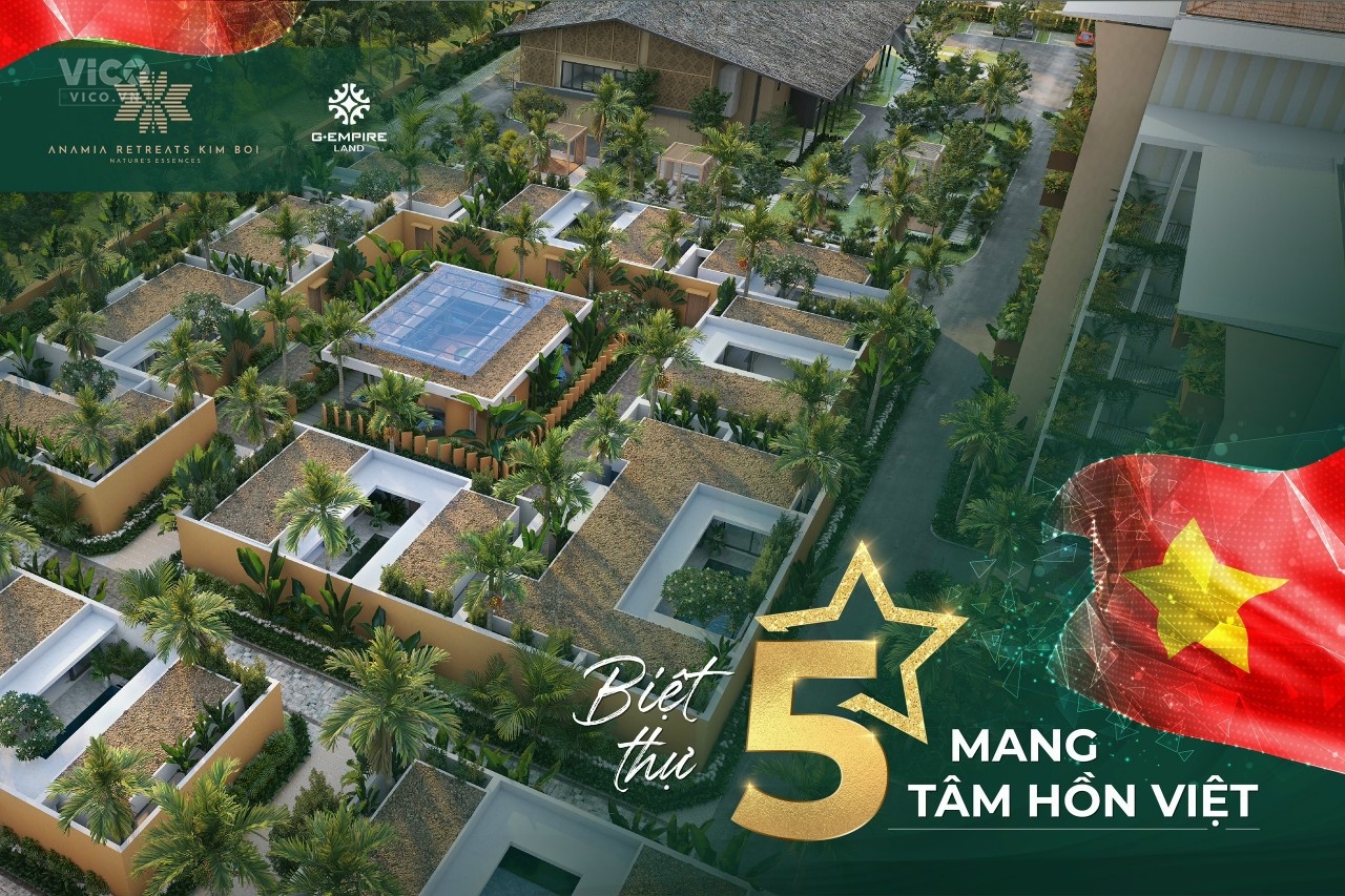 Biệt Thự Khoáng Nóng Anamia Retreats Kim Bôi Độc Quyền