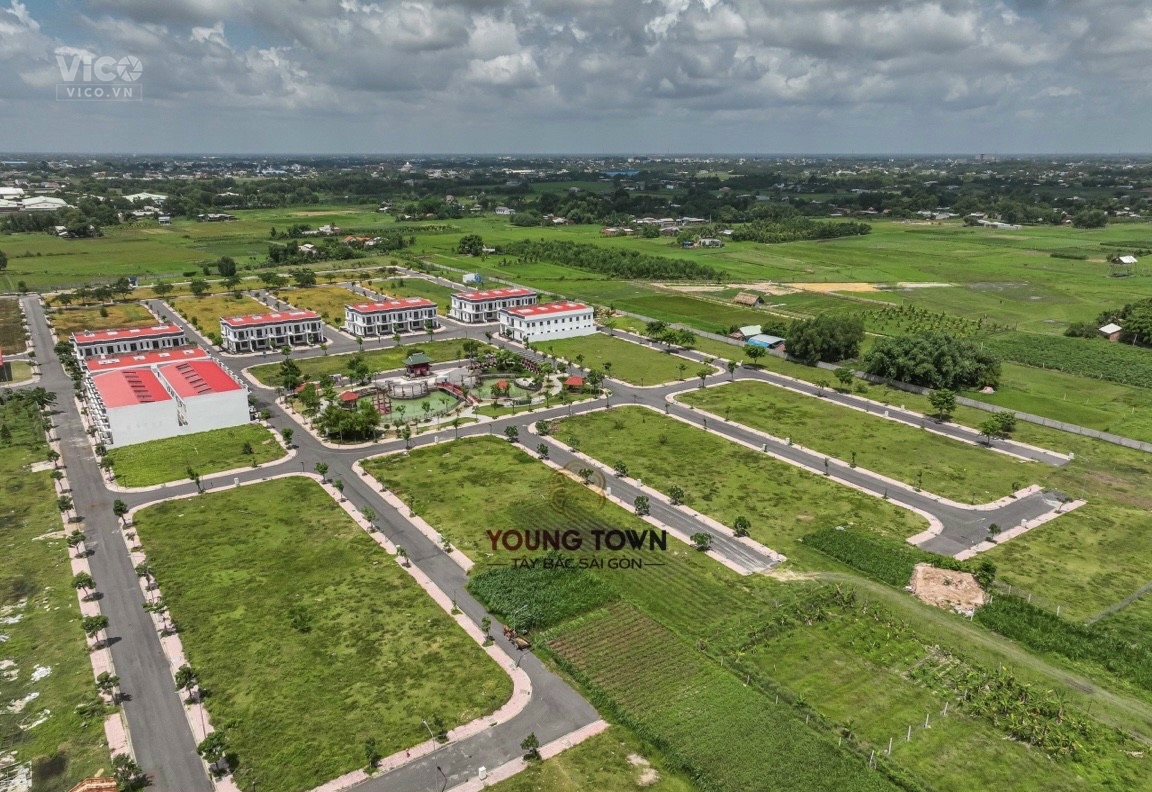 đất nên long an Young Town Tây Bắc Sài Gòni