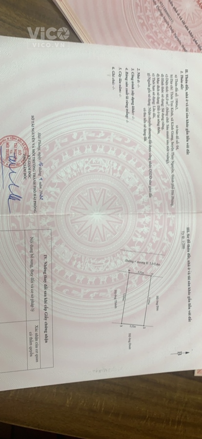 Chính chủ gửi bán 2 lô đất lô 3 và lô 4 mặt đường liên thôn xã Kênh Giang