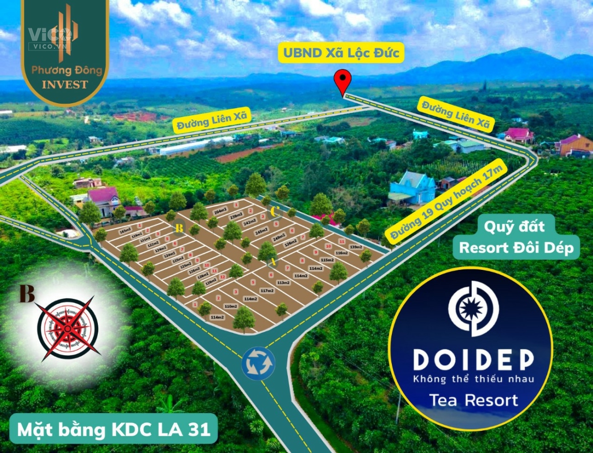 BÁN ĐẤT NỀN THƯƠNG MẠI LỘC AN RESIDENCE LÂM ĐỒNG