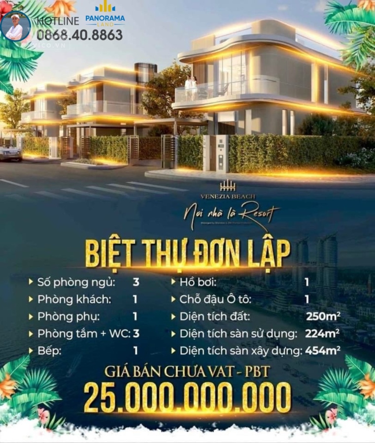 Chính Thức Mở Bán Siêu Dự Án Venezia Beach Hồ Tràm Bình Châu