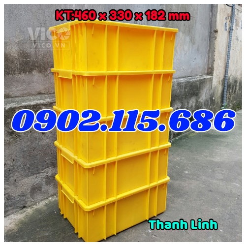 Thùng nhựa B3, thùng nhựa đặc B3, thùng nhựa,