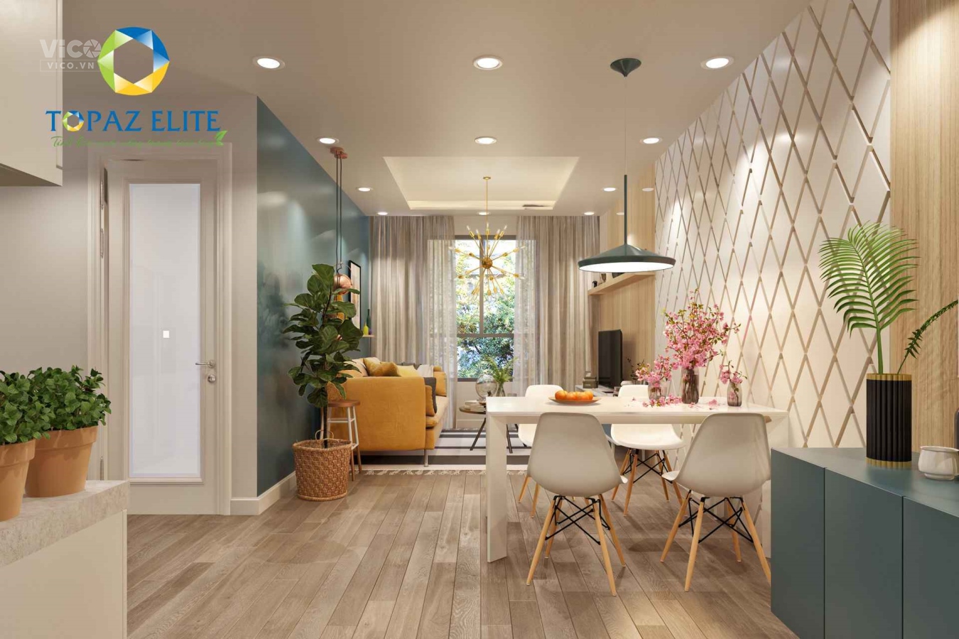 BÁN LỖ CĂN GÓC 92M2 3PN TOPAZ ELITE NHÀ MỚI 100%