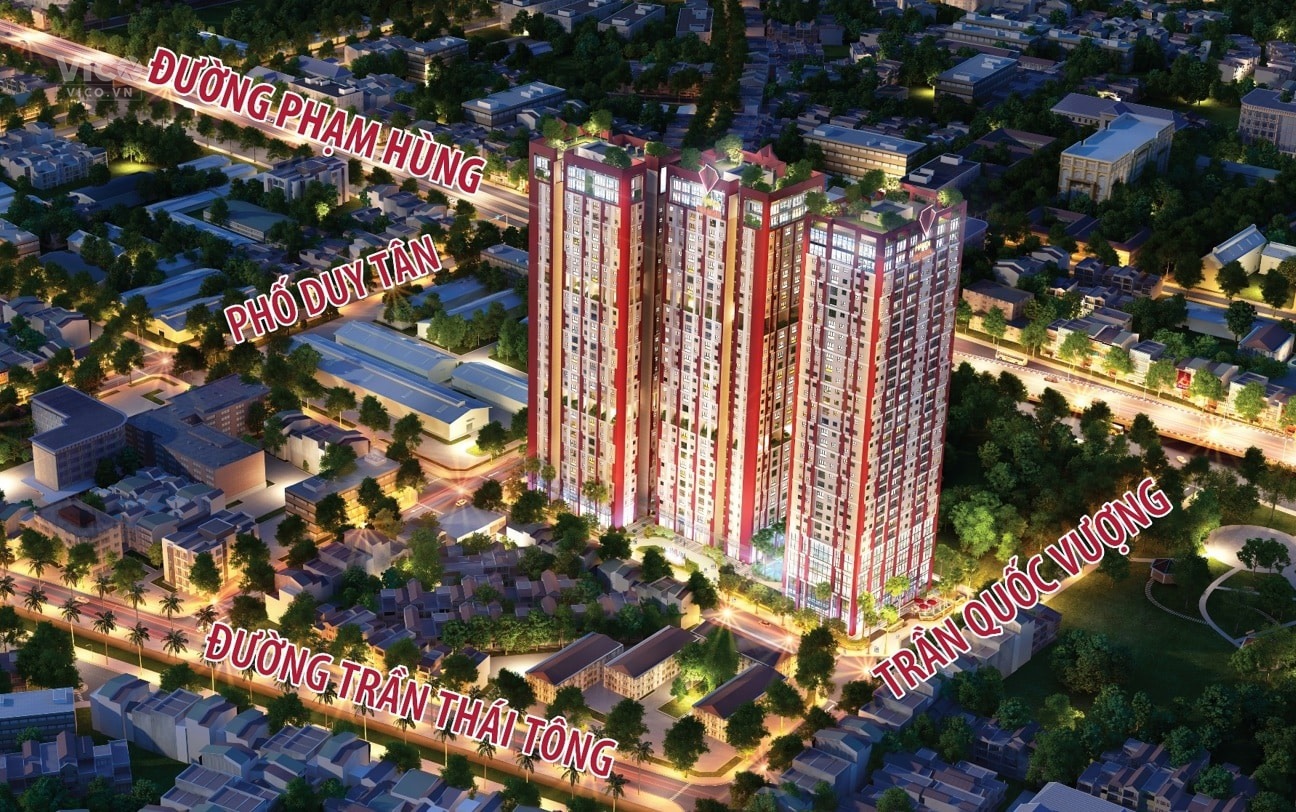 Bán chung cư CC Paragon 181 Trần Quốc Vượng, CG DT 140m23PN, 2WC giá 5,3 tỷ