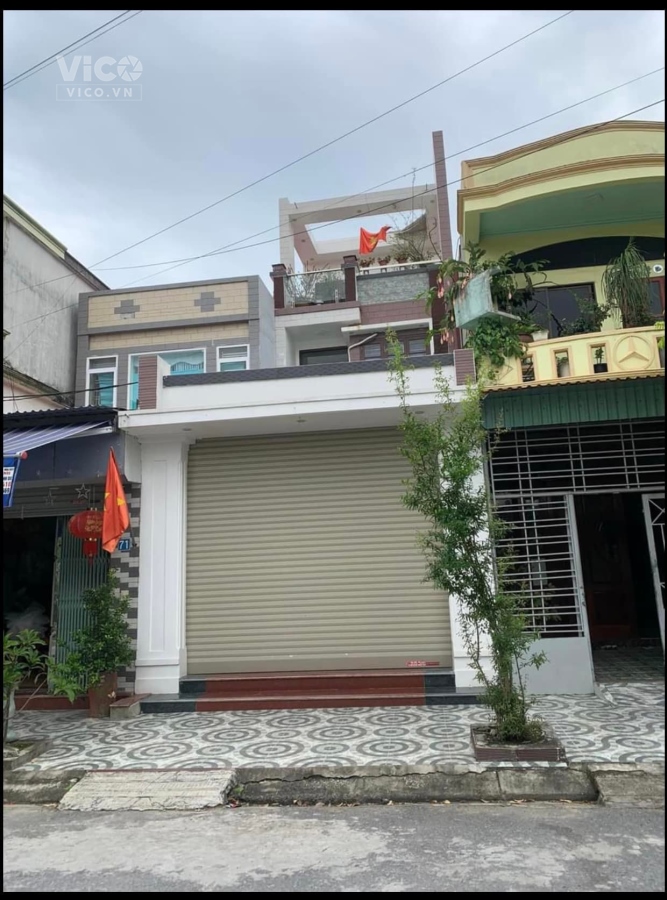 Căn nhà 3 tầng ở mặt đường Vũ Hộ, Hải Thành, Dương Kinh cần bán
