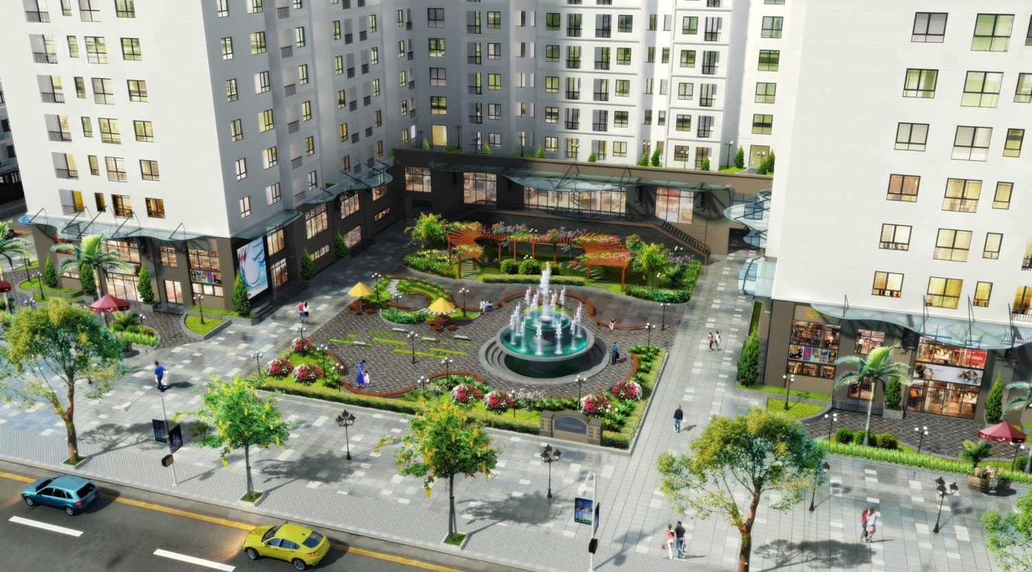 Bán CC Hồng Hà Tower Hoàng Mai, 2 PN, 2WC ,2 Ban công giá 1.7 tỷ