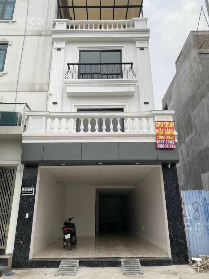 Chính Chủ Cho Thuê Tây Nam Linh Đàm 90m2 View Hồ Vỉa hè 12 tr/tháng