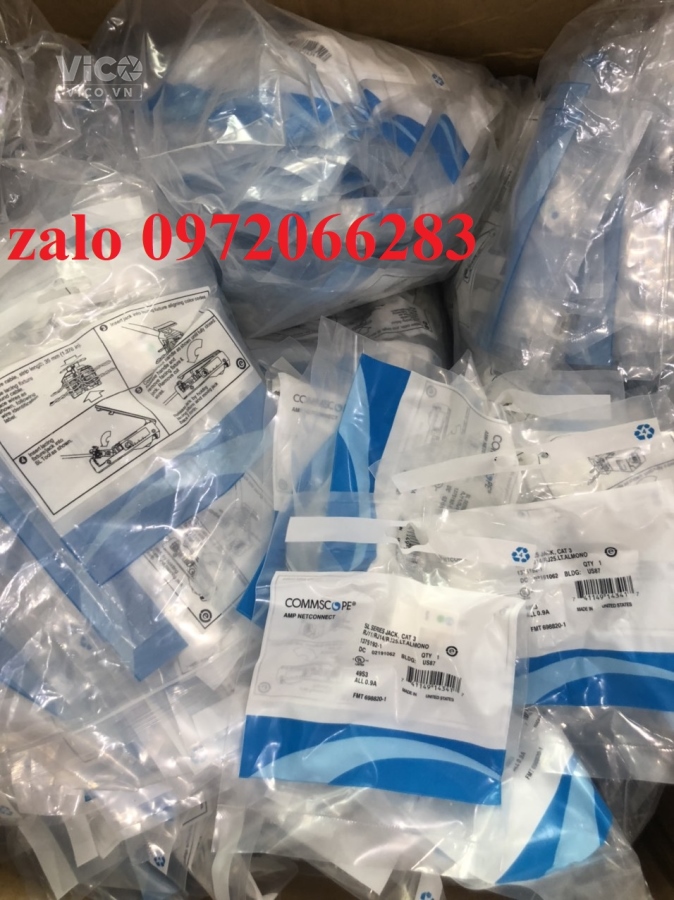 Nhân Mạng Commscope AMP ( 113751911 ) Category 5E Modular Jack,