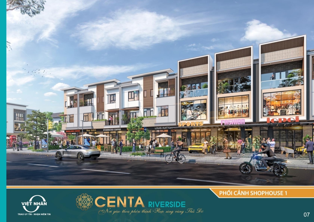 Chính Thức Sắp Ra Mắt CENTA RIVERSIDE Từ Sơn