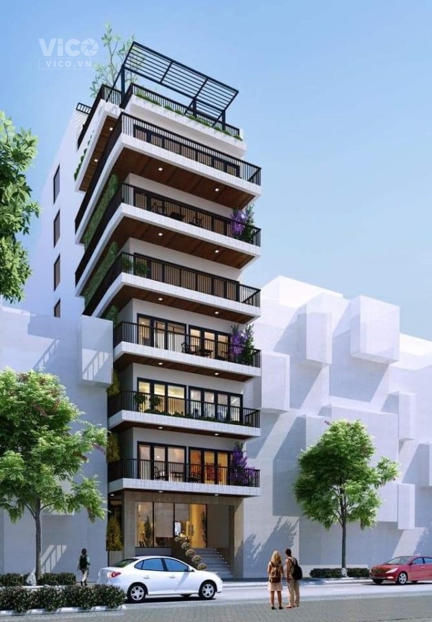 Khách Sạn Trần Thái Tông, 170m, 10 tầng, 69 tỷ, mới xây 2020, 40 phòng, Doanh thu 500 triệu