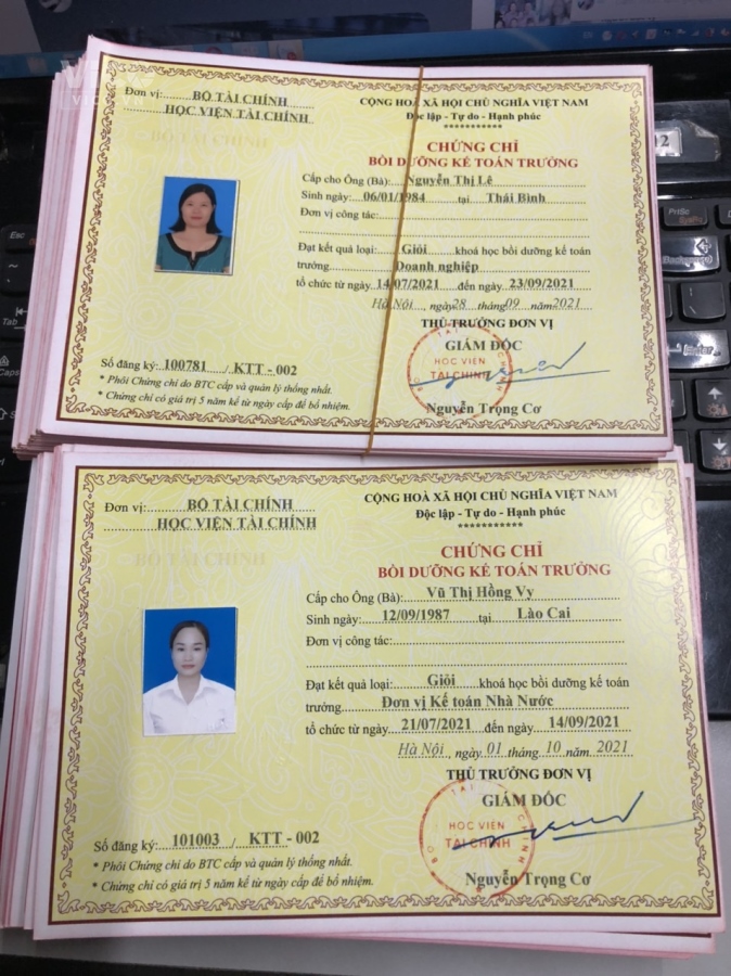 Học chứng chỉ kế toán trưởng tại hà nội 0969868605 Cô Hằng