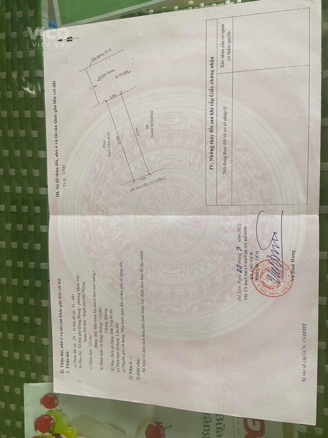 Siêu phẩm 125m2 mặt đường Đồng Nẻo, Đồ Sơn