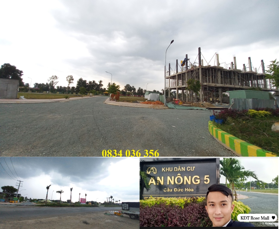 NỀN SH ĐỨC HÒA MT (TL830) chỉ 1,95 tỷ/nền TT 18 tháng, CK 6,6% tặng 5 CV