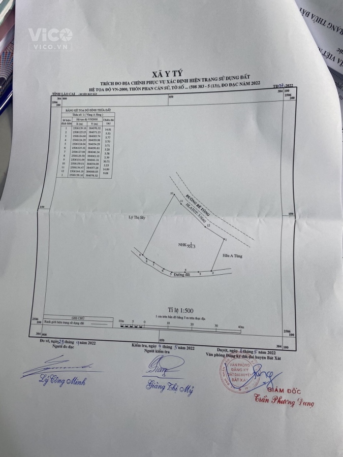 Tìm nhà đầu tư mảnh đất 2 mặt tiền Y TÝ, Sapa 2 lần đầu xuất hiện