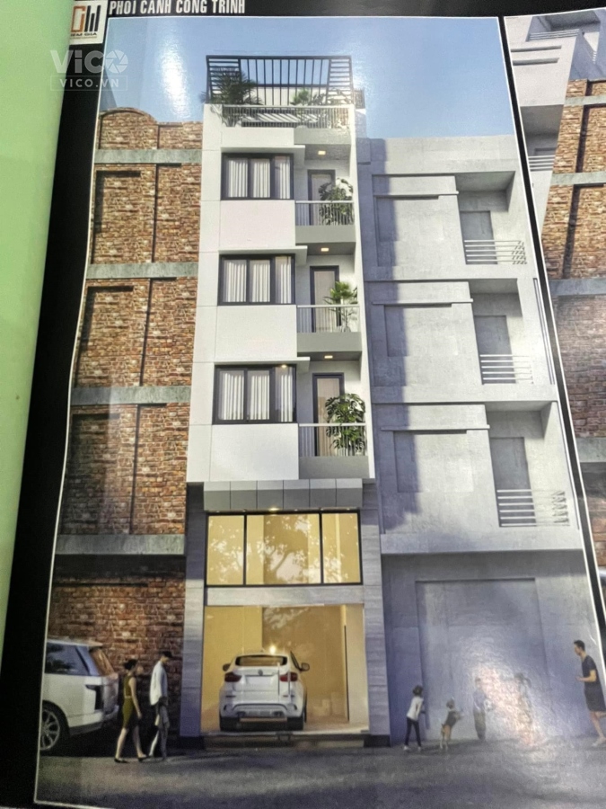 Siêu Phẩm HBT 7 Tầng Thang Máy 45mx7t Ô Tô vào nhà Gần Phố Nhà Mới Koong.