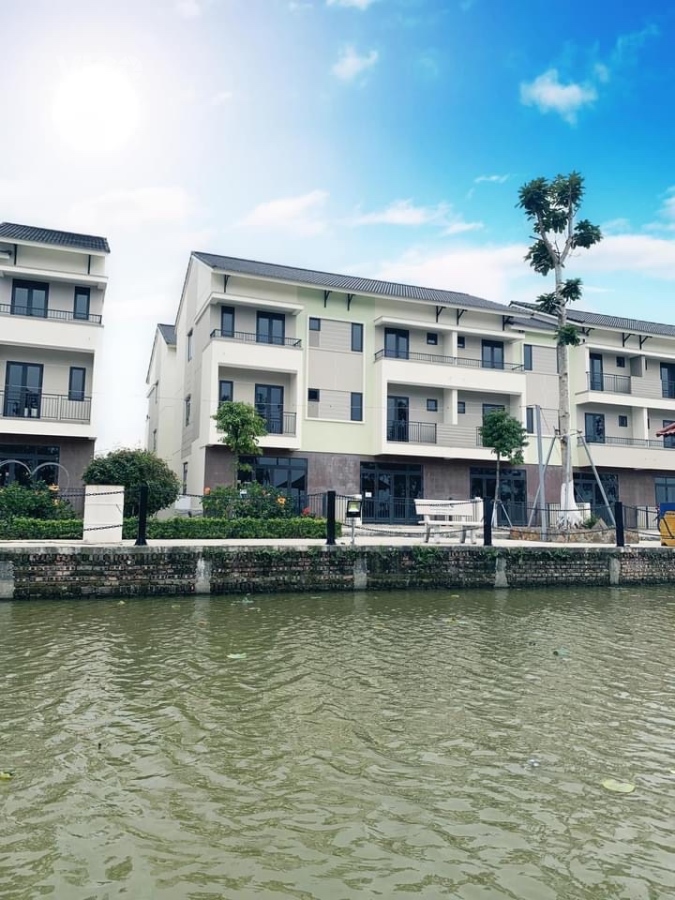 Shophouse view sông độc nhất thành phố Từ Sơn, 90m2, 3 tầng giá chỉ 7.5 tỷ