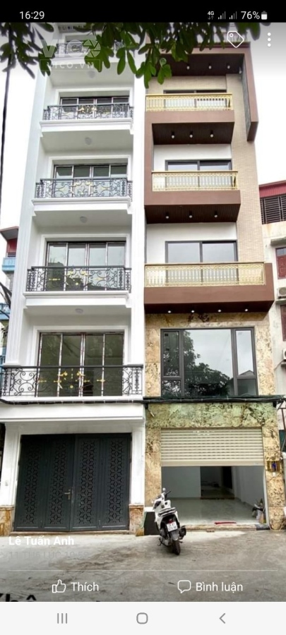 Bán nhà phố Hoàng Như Tiếp, Long Biên 70M6T 8,6 tỷ, thang máy, kinh doanh tốt