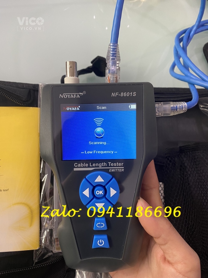 Phân phối Máy test dây mạng NF8601S, máy test đa năng hãng Noyafa