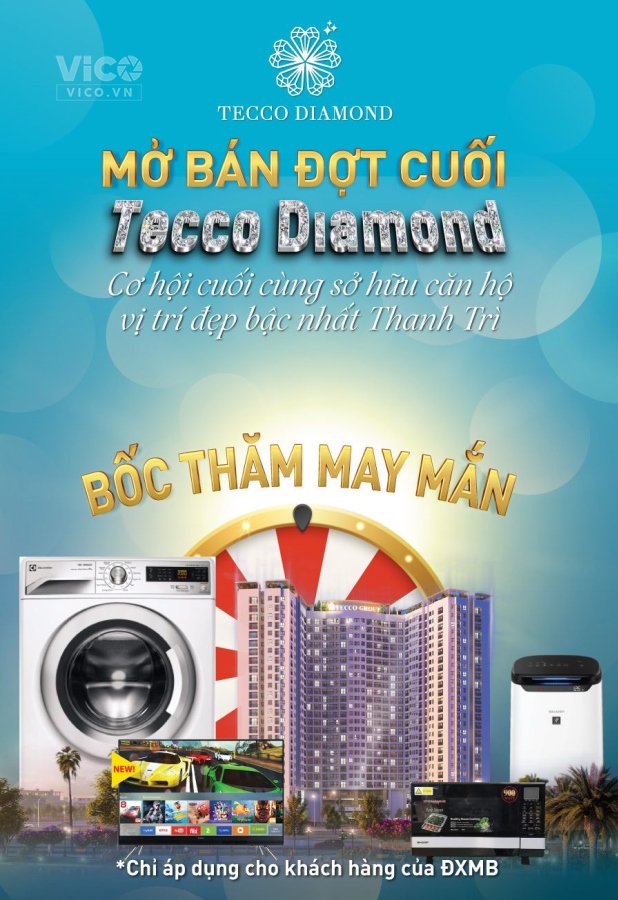 MỞ BÁN ĐỢT CUỐI TECCO DIAMOND