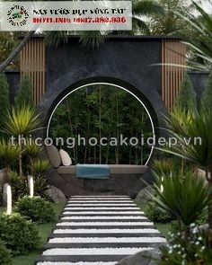 Thiết kế và thi công cảnh quan sân vườn đẹp tại BRVT