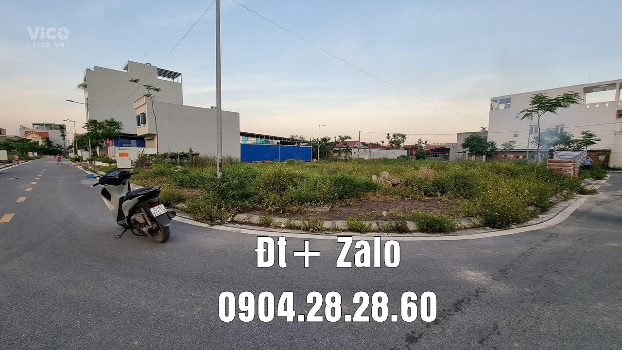 BÁN GẤP lô góc SIÊU đầu tư Khau Da, Thủy Nguyên ĐTZALO 0904282860