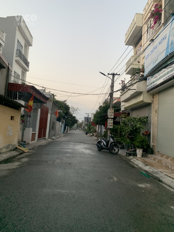 Mặt đường Trần Minh Thắng Qúy Kim Đồ Sơn 123m2 ngang 5m Đường 9m