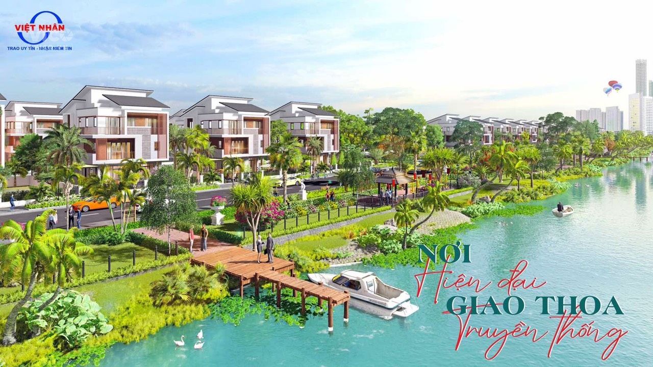Ra mắt dự án Biệt thự veiw sông duy nhất tại Từ Sơn với 30ha tọa lạc tại Centa Riverside