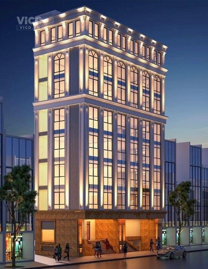 Tòa nhà cho thuê Mặt tiền Cộng Hòa, P4 Tân Bình 1 Hầm, 8 tầng 350tr/tháng