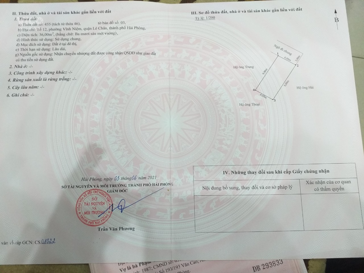 Chính Chủ Cần Bán Căn Nhà 3,5 Tầng Cực Đẹp Tại Quận Lê Chân, TP Hải Phòng.