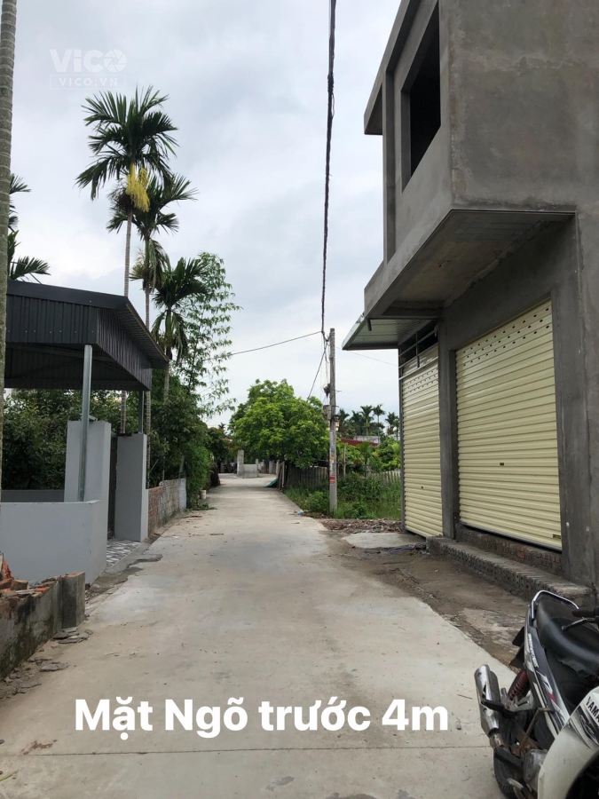 lô góc 142m2 ngang 6m mặt đường 4m tại Đại Thắng. Hòa Nghĩa , Dương Kinh , Hải Phòng giá 1,85 tỷ